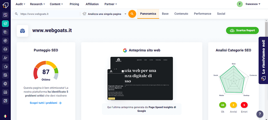 posizionarsi su Google: tools gratis